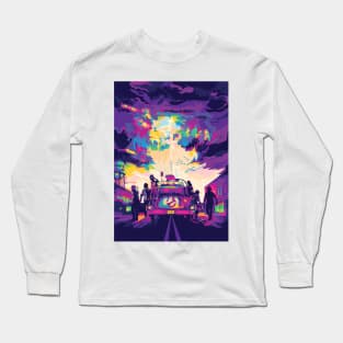 Ghostbusters pop art Long Sleeve T-Shirt